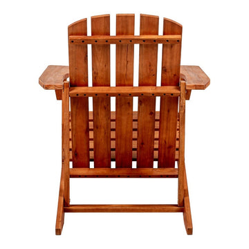 Westport Outdoor Patio Traditional Acacia Wood Adirondack Chair - JONATHAN Y